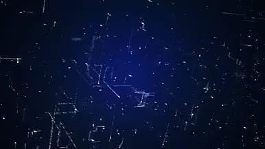 蓝色数字科技空间三维推进科幻背景视频的预览图